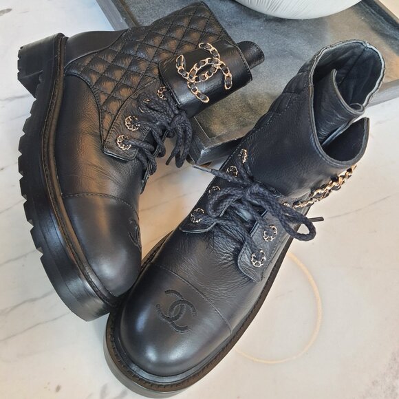 Chanel Combat boots G31852 original - Picture 15 of 16